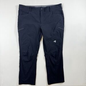 Eddie Bauer First Ascent Men's Black Nylon Cargo Hiking Pants 40x30 Gorpcore